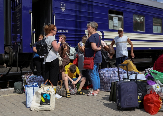 Pradedama priverstinė evakuacija iš Kupiansko ir trijų kaimyninių bendruomenių Charkivo srityje