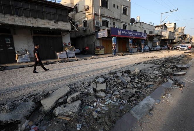 Izraelio pajėgos Vakarų Krante nušovė palestinietį 