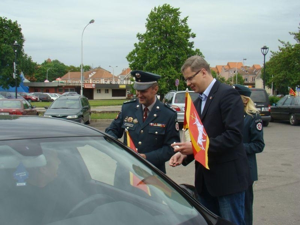 Kauno meras ir policija vairuotojus kvietė į šventę