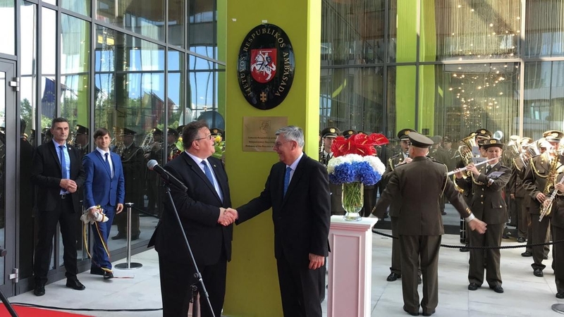 Atidaryta Lietuvos ambasada Kroatijoje