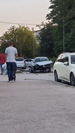 K. Griniaus gatvėje – dviejų automobilių avarija
