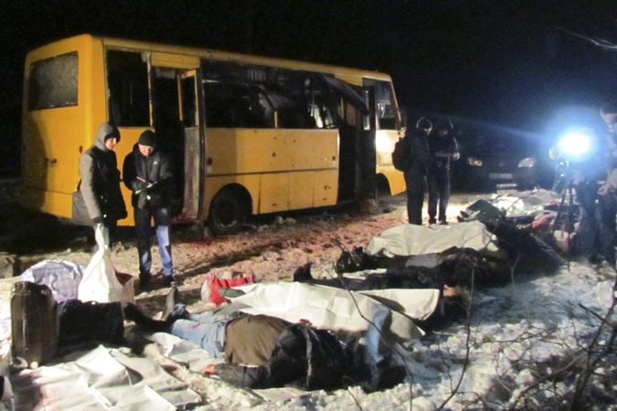 Autobusu, į kurį pataikė raketa, važiavusi ukrainietė papasakojo apie išsigelbėjimą