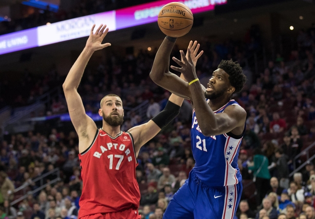 „Raptors“ su J. Valančiūnu pralaimėjo „76ers“ ekipai