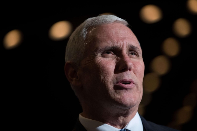 JAV išrinktasis viceprezidentas Mike Pence