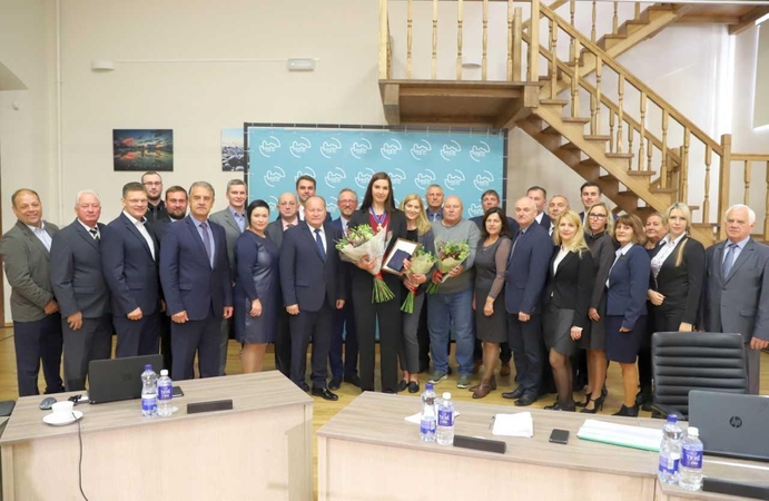 Pasaulio irklavimo čempionei – aukščiausias Kauno rajono apdovanojimas