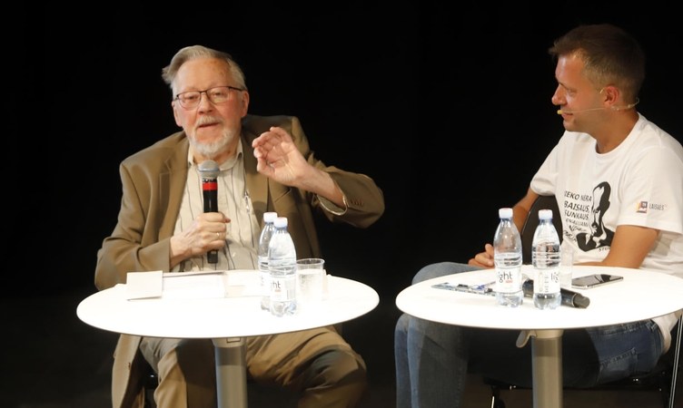 Vytautas Landsbergis ir Andrius Tapinas