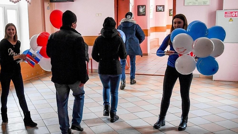 Lietuvos rusai balsuoja prezidento rinkimuose 