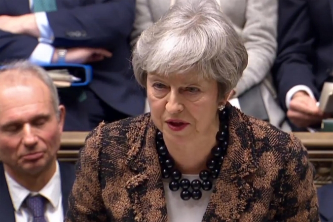 Th. May pristatė „Brexit“ atsarginį planą, nedaug tesiskiriantį nuo ankstesnio
