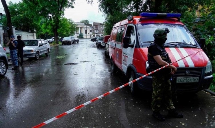 Rusija sulaikė moterį dėl išpuolio prieš pareigūną okupuotoje Rytų Ukrainos teritorijoje