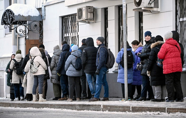 Rusai siekia užregistruoti kandidatą į prezidentus, nepritariantį puolimui Ukrainoje