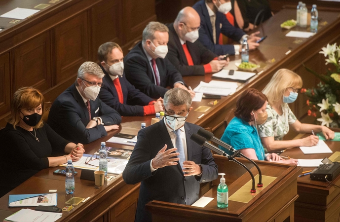 Čekijos Senatas reiškia paramą Lietuvai diplomatiniame konflikte su Kinija