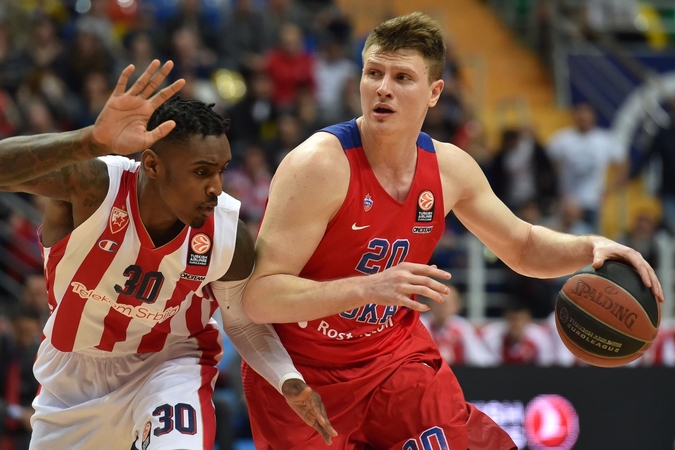 CSKA krepšininkai vos neprisižaidė su "Crvena Zvezda"