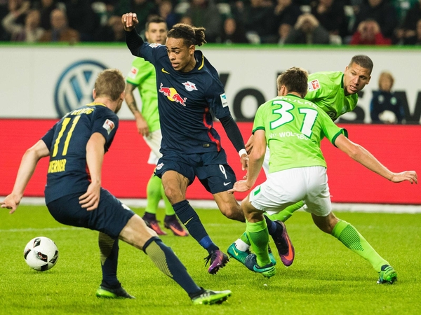 "Leipzig" ekipa 1:0 įveikė "Wolfsburg" futbolininkus