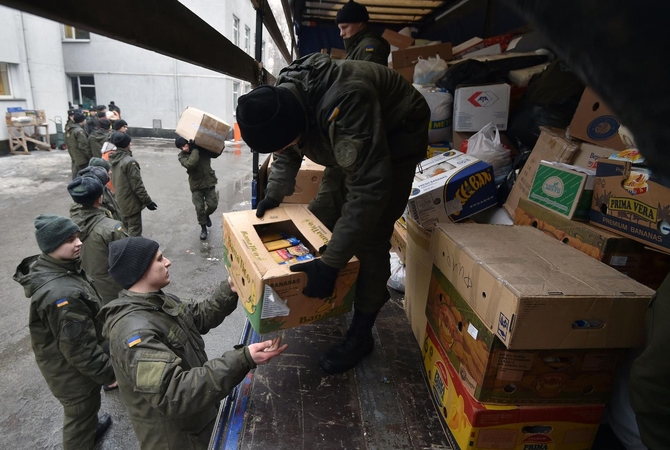 Ukrainoje susirėmimų nuniokota Avdijivka laukia paliaubų