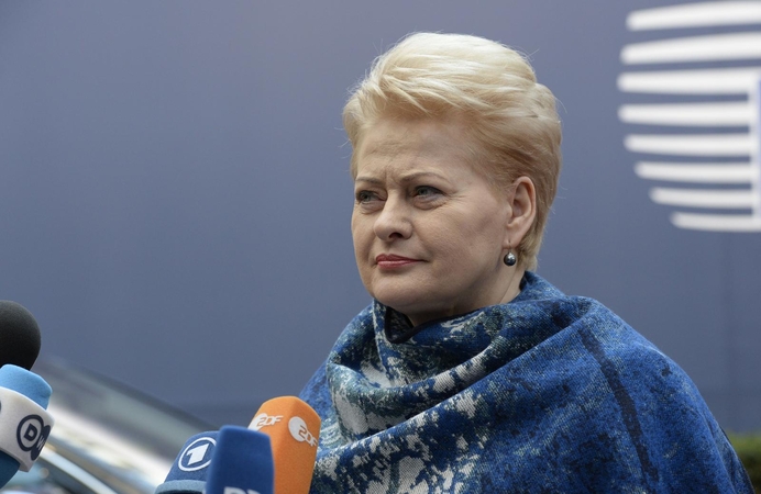 Prezidentė ragina vertinti žiniasklaidos laisvę