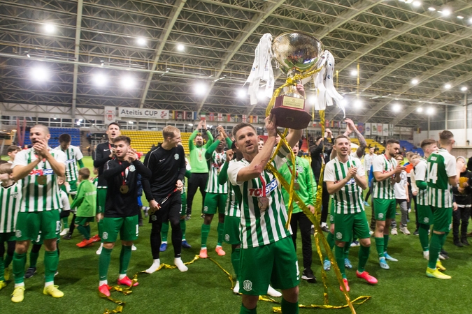 Vilniaus „Žalgirio“ futbolininkai iškovojo LFF Supertaurę