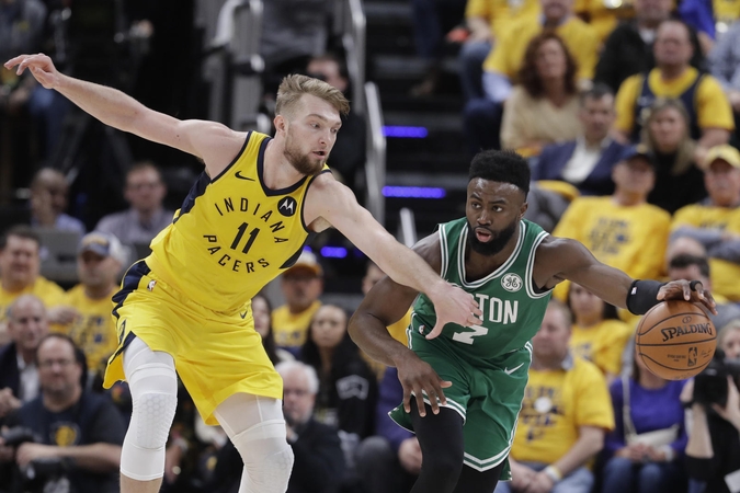 „Pacers“ su D. Saboniu trečią sykį pralaimėjo „Celtics“ krepšininkams