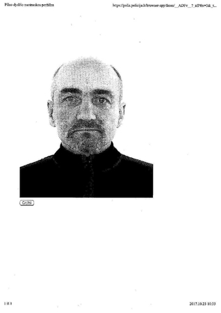 Policija prašo visuomenės pagalbos ieškant be žinios dingusio A. Stasyčio