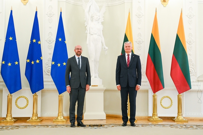 Charlesas Michelis ir Gitanas Nausėda