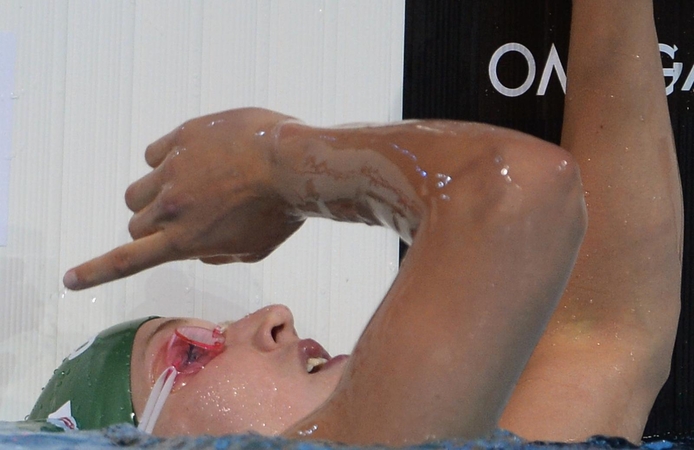 R.Meilutytei - geriausios Europos jaunosios sportininkės titulas ir 12 tūkst. eurų
