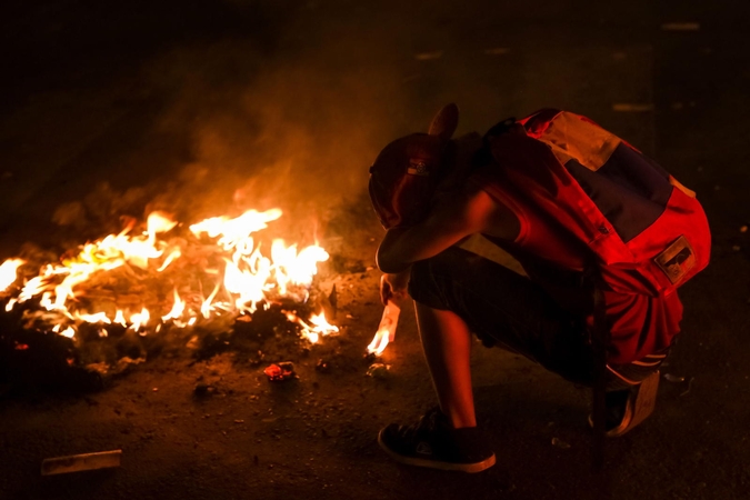 Per protestus Venesueloje žuvo keturi žmonės