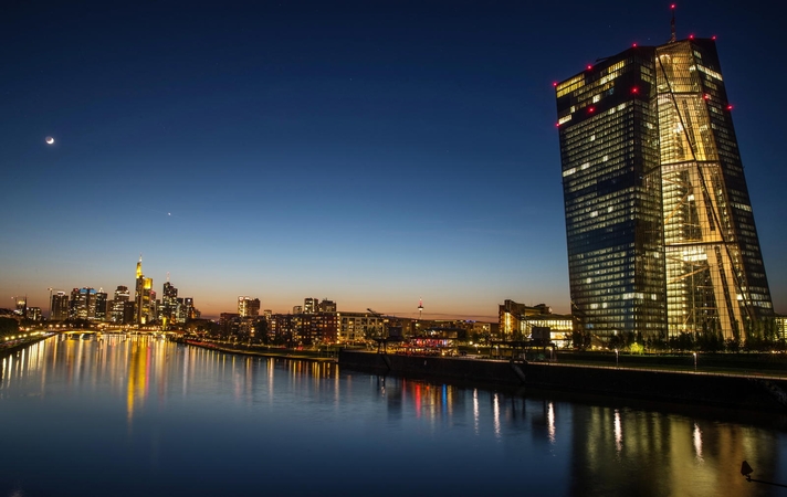 ECB būstinė Frankfurte prie Maino