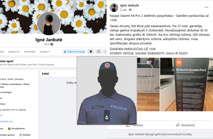 Virtualus policijos patrulis įspėja: netapkite sukčių aukomis!