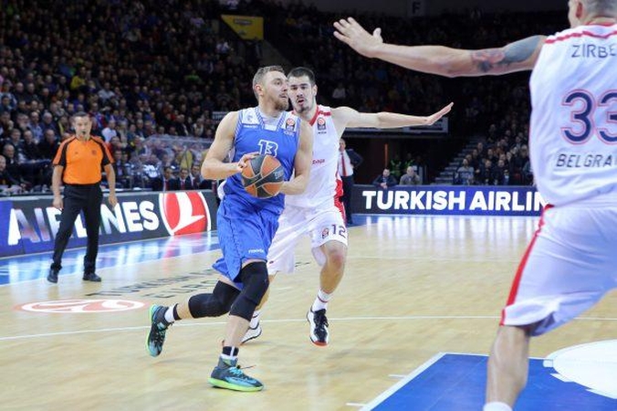 Eurolyga: "Neptūnas" po dramatiškos kovos palaužė "Crvena Zvezda" krepšininkus