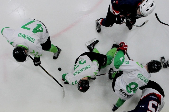Rezultatyviai žaidęs „Kaunas Hockey“ dar kartą įveikė lygos naujokę