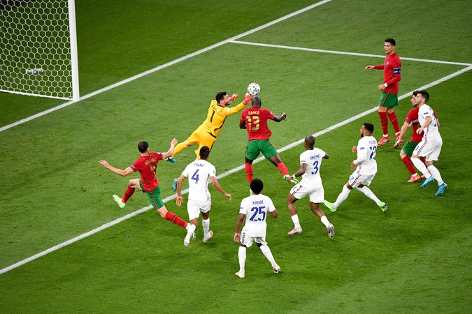 „Euro 2020“ puošmena: Portugalija ir Prancūzija sužaidė lygiosiomis