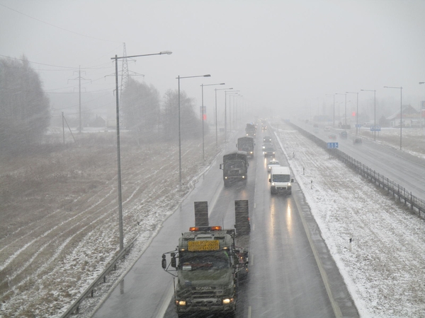 Naktį eismo sąlygas sunkins plikledis