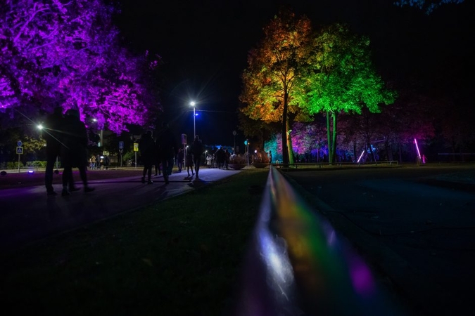 KTU studentų miestelis nušvito meno kūriniais