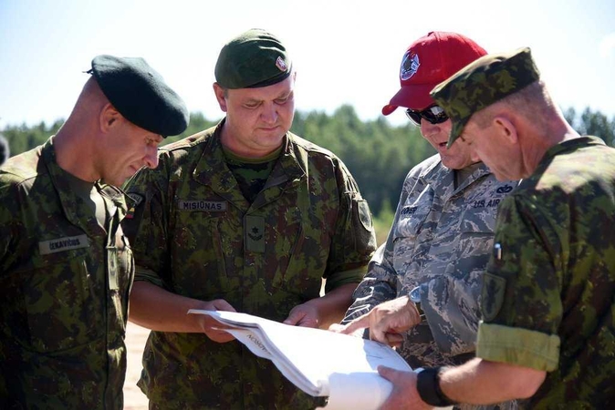 Kazlų Rūdos poligone galės treniruotis oro atakos kontrolieriai