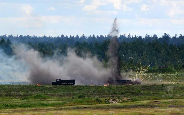 Baigėsi tarptautinės pratybos „Liepsnojantis kalavijas 2018“