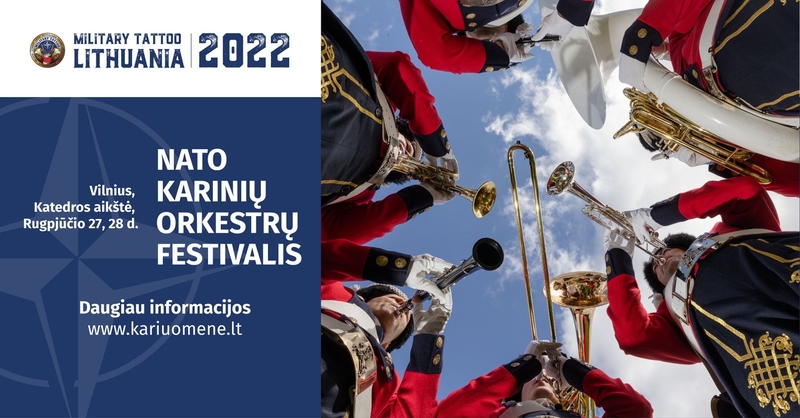 Vilniuje pirmą kartą rengiamas karinių orkestrų festivalis