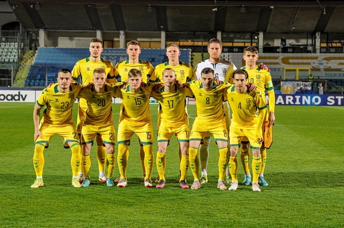 Lietuvos futbolo rinktinė nugalėjo San Mariną