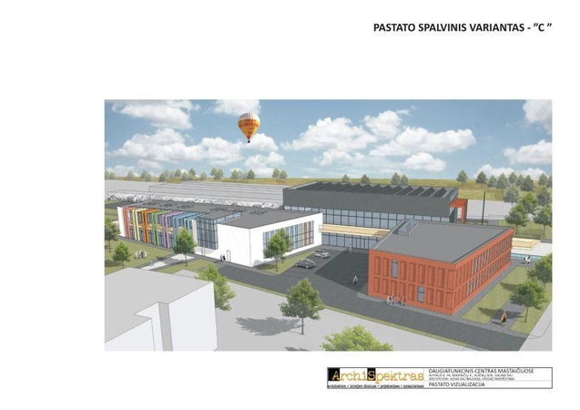 Mastaičių daugiafunkcinio centro projektas