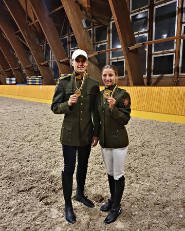 Gintarė Venčkauskaitė-Juškienė ir Dovydas Vaivada