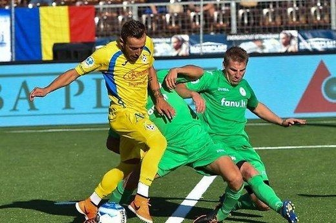 Lietuvos mažojo futbolo rinktinė nusileido rumunams