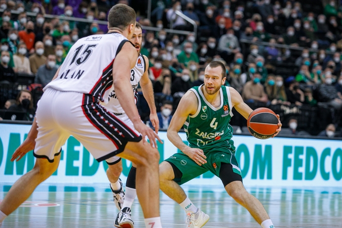  			 Kovingas „Žalgiris“ paleido šansą nukauti vienus Eurolygos lyderių