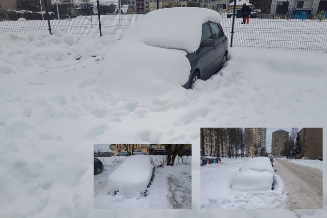 Kaunietis: gal žmonės pramogauja šiltuose kraštuose, kad jų automobiliai paskendę pusnyse?
