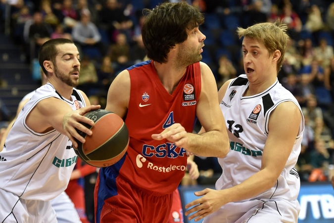CSKA tik per pratęsimą palaužė "Nižnij Novgorod" krepšininkus