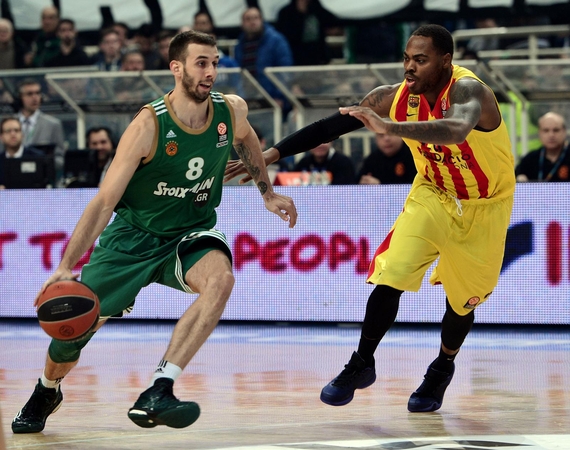 "Barcelona" svečiuose parklupdė "Panathinaikos" krepšininkus