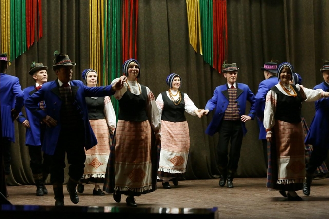 Bendruomenės namuose minėjo laisvės dieną