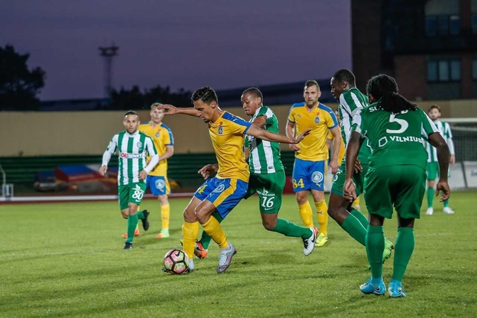 Sugrįžusi intriga A lygoje: neatsipeikėjęs „Žalgiris“ prarado taškus Klaipėdoje