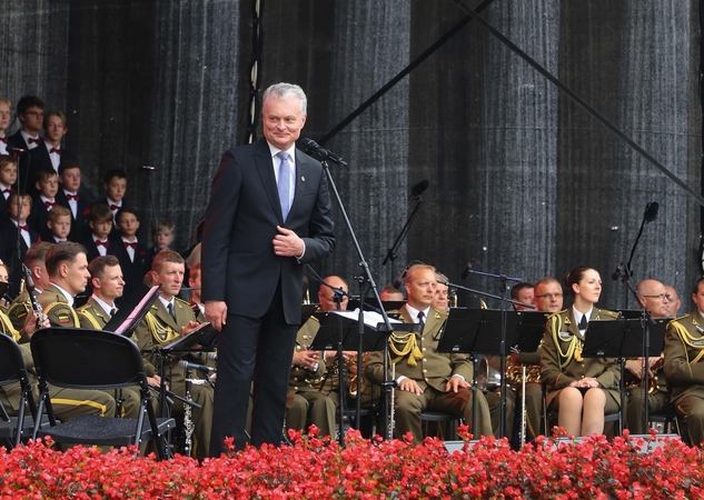 G. Nausėda linkėjo neprarasti įgimto žinių troškimo 
