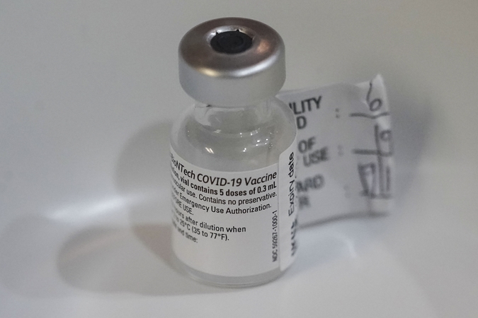 Vasarį Ukrainą pasieks „Pfizer“ vakcinos siunta