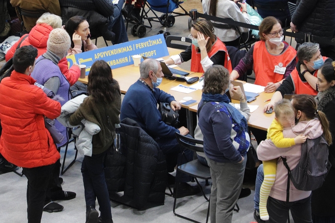 Lietuvoje iš viso jau registravosi 33 359 karo pabėgėliai iš Ukrainos