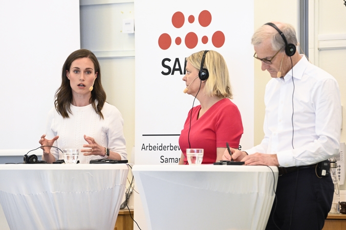 Suomijos premjerė mano, kad NATO derybos gali „įšalti“
