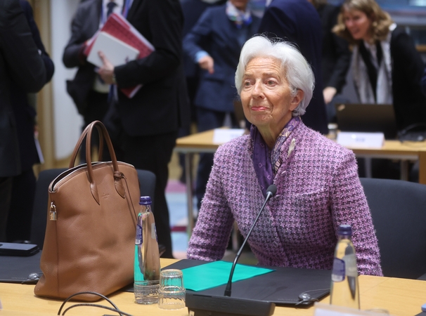 Lagarde: Trumpo muitai pirmiausiai kenkia pačioms JAV